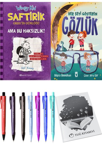 Her Şeyi Gösteren Gözlük ve Saftirik 5 Ama Bu Haksızlık! 2li Set