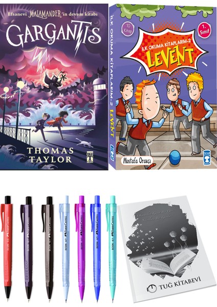 İlk Okuma Kitaplarım 2 Levent 10 Kitap ve Gargantis 2li Set