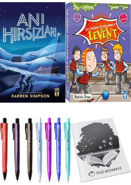 İlk Okuma Kitaplarım 2 Levent 10 Kitap ve Anı Hırsızları 2li Set