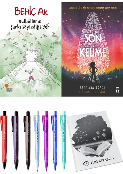 Son Kelime ve Bülbüllerin Şarkı Söylediği Yer 2li Set