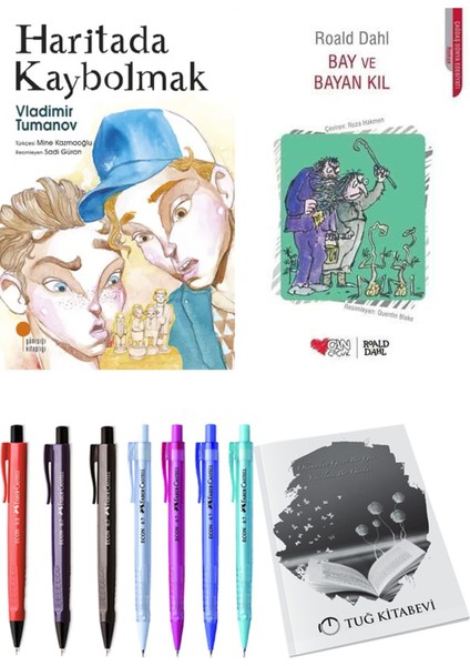 Bay ve Bayan Kıl ve Haritada Kaybolmak 2li Set