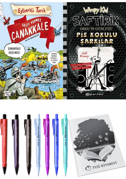 Saftirik 17 Pis Kokulu Şarkılar ve Geçit Vermez Çanakkale 2li Set