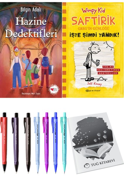 Saftirik 4 Işte Şimdi Yandık! ve Hazine Dedektifleri 2li Set