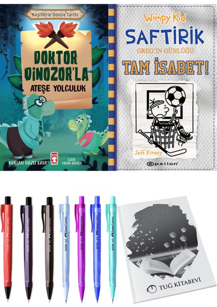 Saftirik 16 Tam Isabet! ve Doktor Dinozor'la Ateşe Yolculuk 2li Set