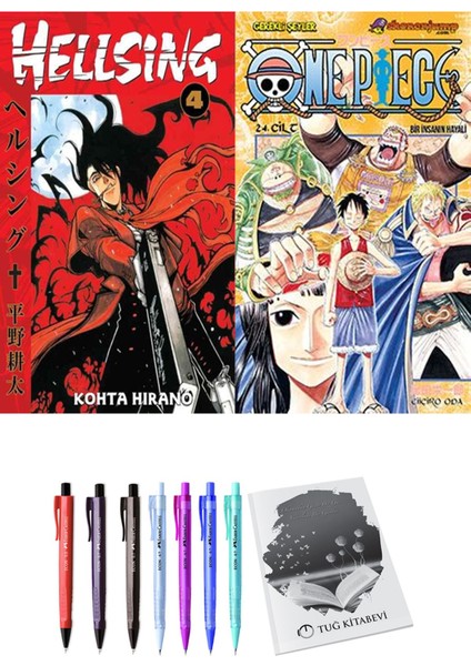 Hellsing 4 ve One Piece 24 2li Set