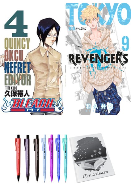 Bleach 4 ve Tokyo Revengers 9 2li Set