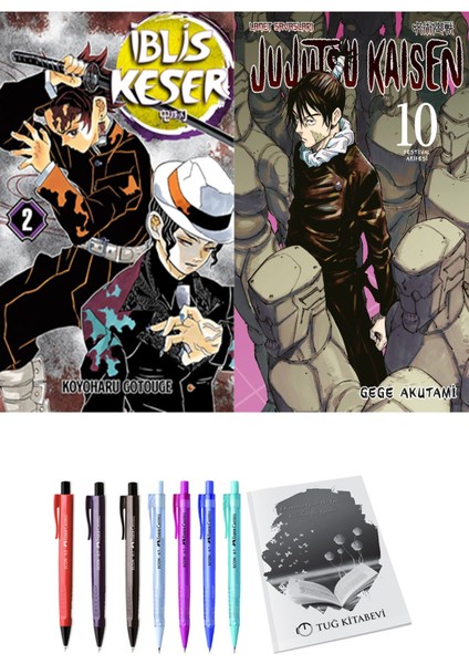 Iblis Keser 2 ve Jujutsu Kaisen 10 2li Set