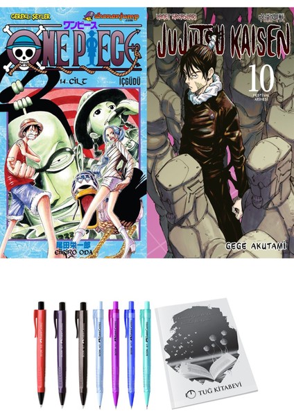 One Piece 14 ve Jujutsu Kaisen 10 2li Set