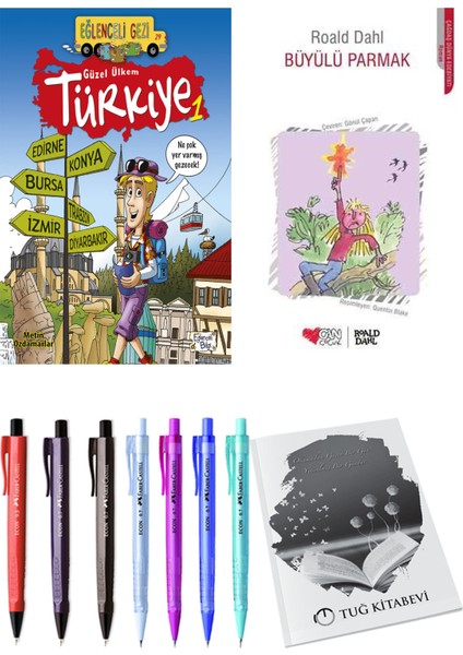 Büyülü Parmak ve Güzel Ülkem Türkiye 1 2li Set