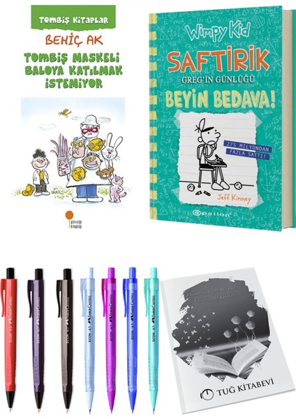 Saftirik 18 Beyin Bedava! ve Tombiş Maskeli Baloya Katılmak Istemiyor 2li Set