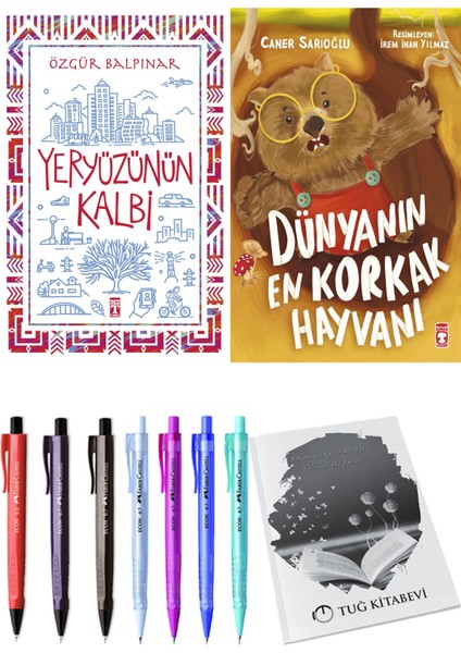Dünyanın En Korkak Hayvanı ve Yeryüzünün Kalbi 2li Set