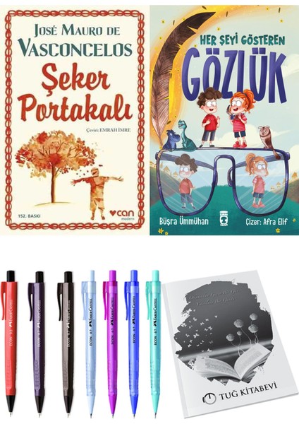 Her Şeyi Gösteren Gözlük ve Şeker Portakalı 2li Set