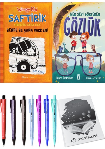 Her Şeyi Gösteren Gözlük ve Saftirik 9 Bende Bu Şans Varken! 2li Set