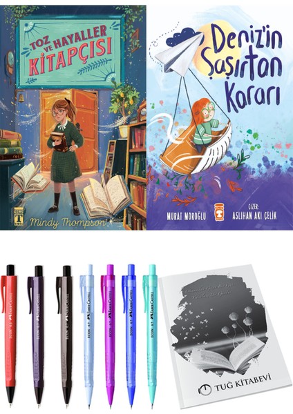 Deniz'in Şaşırtan Kararı ve Toz ve Hayaller Kitapçısı 2li Set