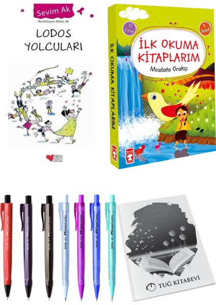 İlk Okuma Kitaplarım 10 Kitap ve Lodos Yolcuları 2li Set