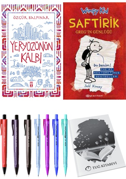 Saftirik 1 Greg'in Günlüğü ve Yeryüzünün Kalbi 2li Set