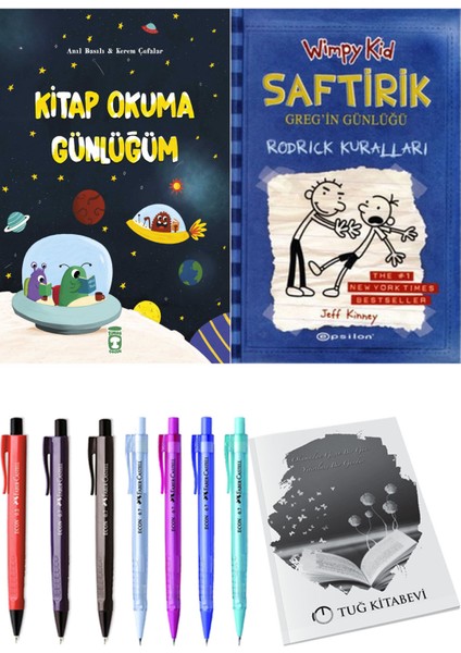 Saftirik 2 Rodrick Kuralları ve Kitap Okuma Günlüğüm 2li Set