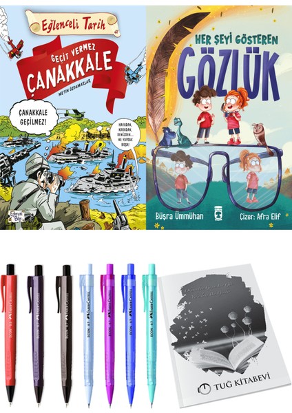 Her Şeyi Gösteren Gözlük ve Geçit Vermez Çanakkale 2li Set
