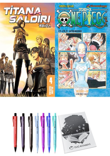 Titana Saldırı 4 ve One Piece 23 2li Set