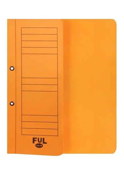 Ful Color Lüks Renkli Yarım Kapak Karton Dosya 50'li Paket