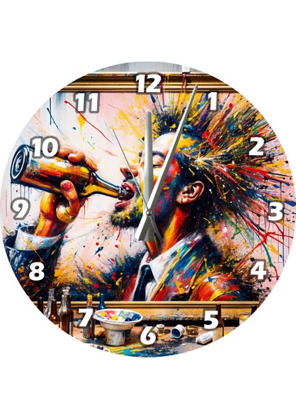 Mola 30 x 30 cm Akrilik Dekoratif Modern Duvar Saati fiyatları