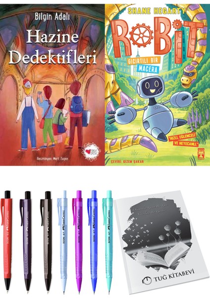Robit 3 Gıcırtılı Bir Macera ve Hazine Dedektifleri 2li Set