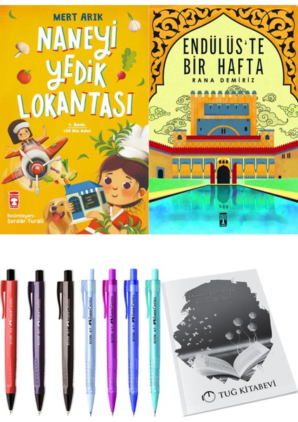 Endülüs'te Bir Hafta ve Naneyi Yedik Lokantası 2li Set