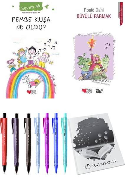 Büyülü Parmak ve Pembe Kuşa Ne Oldu? 2li Set