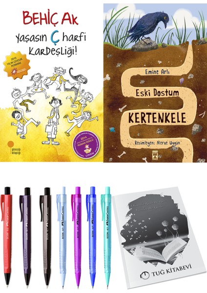 Eski Dostum Kertenkele ve Yaşasın Ç Harfi Kardeşliği 2li Set