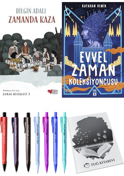 Evvel Zaman Koleksiyoncusu ve Zamanda Bisikleti 3 Zamanda Kaza 2li Set
