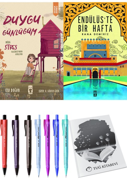 Endülüs'te Bir Hafta ve Duygu Günlüğüm Mira Stres Kulübesi'nden Ayrılıyor 2li Set