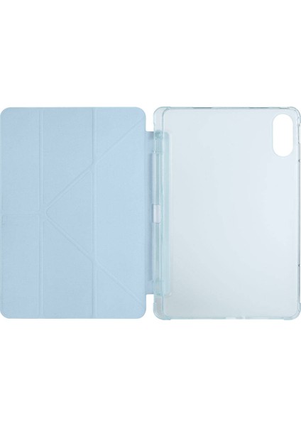 - Xiaomi Redmi Pad Pro - Tablet Kılıfı Kalem Bölmeli Korumalı Standlı Tri Folding Kılıf - Mor - T32984 fırsatları