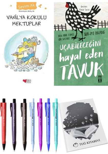 Uçabileceğini Hayal Eden Tavuk ve Vanilya Kokulu Mektuplar 2li Set