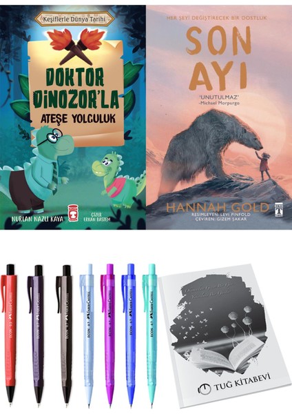 Son Ayı ve Doktor Dinozor'la Ateşe Yolculuk 2li Set
