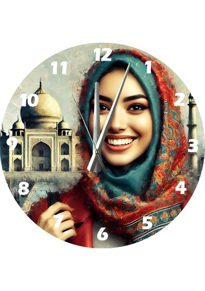 Mutluk ve Inanç 30 x 30 cm Akrilik Dekoratif Modern Duvar Saati fiyatları