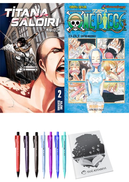 Titana Saldırı 2 ve One Piece 23 2li Set