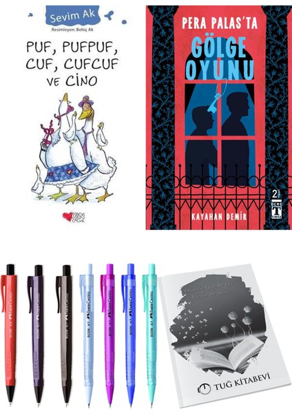 Pera Palas'ta Gölge Oyunu ve Puf, Pufpuf, Cuf, Cufcuf ve Cino 2li Set