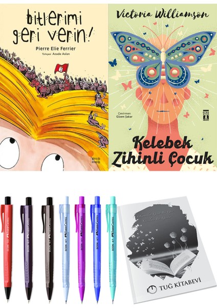 Kelebek Zihinli Çocuk ve Bitlerimi Geri Verin! 2li Set