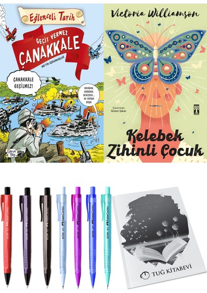 Kelebek Zihinli Çocuk ve Geçit Vermez Çanakkale 2li Set