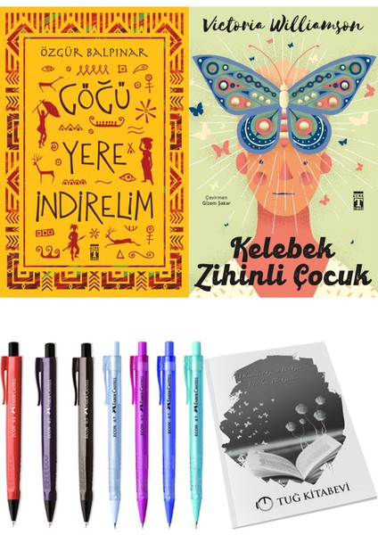 Kelebek Zihinli Çocuk ve Göğü Yere Indirelim 2li Set