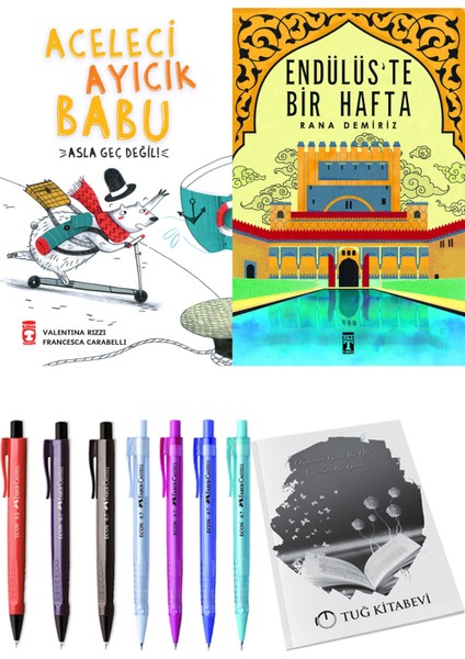 Endülüs'te Bir Hafta ve Aceleci Ayıcık Babu Asla Geç Değil 2li Set