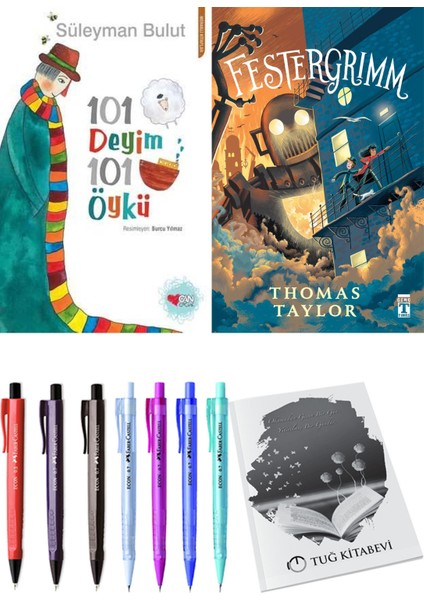 Festergrimm ve 101 Deyim 101 Öykü Süleyman Bulut 2li Set