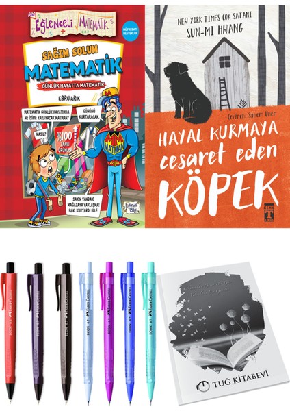 Hayal Kurmaya Cesaret Eden Köpek ve Sağım Solum Matematik 2li Set
