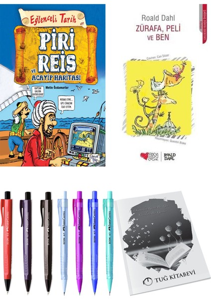 Zürafa, Peli ve Ben ve Piri Reis ve Acayip Haritası 2li Set