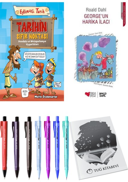 George'un Harika Ilacı ve Tarihin Sıfır Noktası Anadolu ve Mezopotomya Uygarlıkları 2li Set