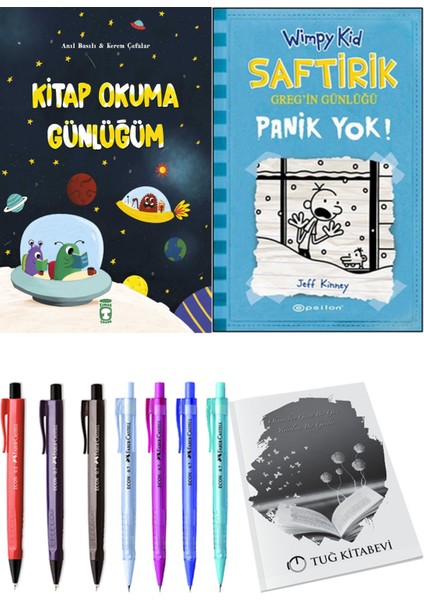 Saftirik 6 Panik Yok! ve Kitap Okuma Günlüğüm 2li Set