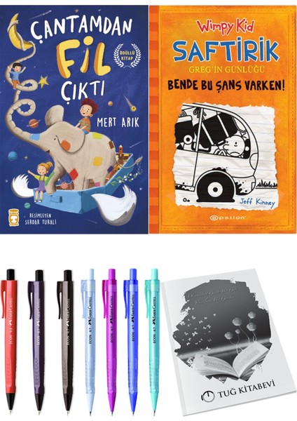 Saftirik 9 Bende Bu Şans Varken! ve Çantamdan Fil Çıktı 2li Set