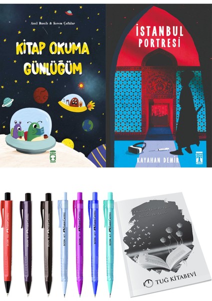 Istanbul Portresi ve Kitap Okuma Günlüğüm 2li Set