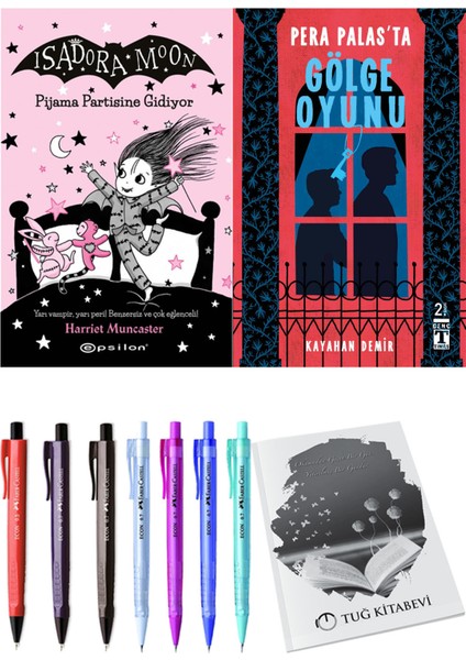 Pera Palas'ta Gölge Oyunu ve Isadora Moon 10 Pijama Partisine Gidiyor 2li Set