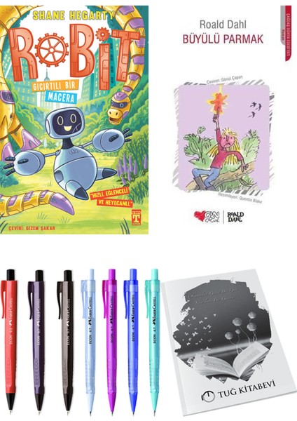 Büyülü Parmak ve Robit 3 Gıcırtılı Bir Macera 2li Set